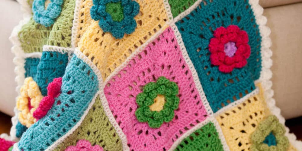Crochet Field of Dreams Baby Blanket Pattern