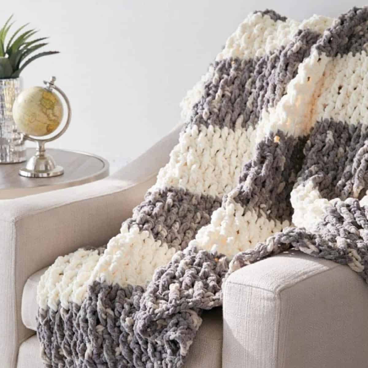 Crochet Lush Life Thick Squishy Blanket Pattern