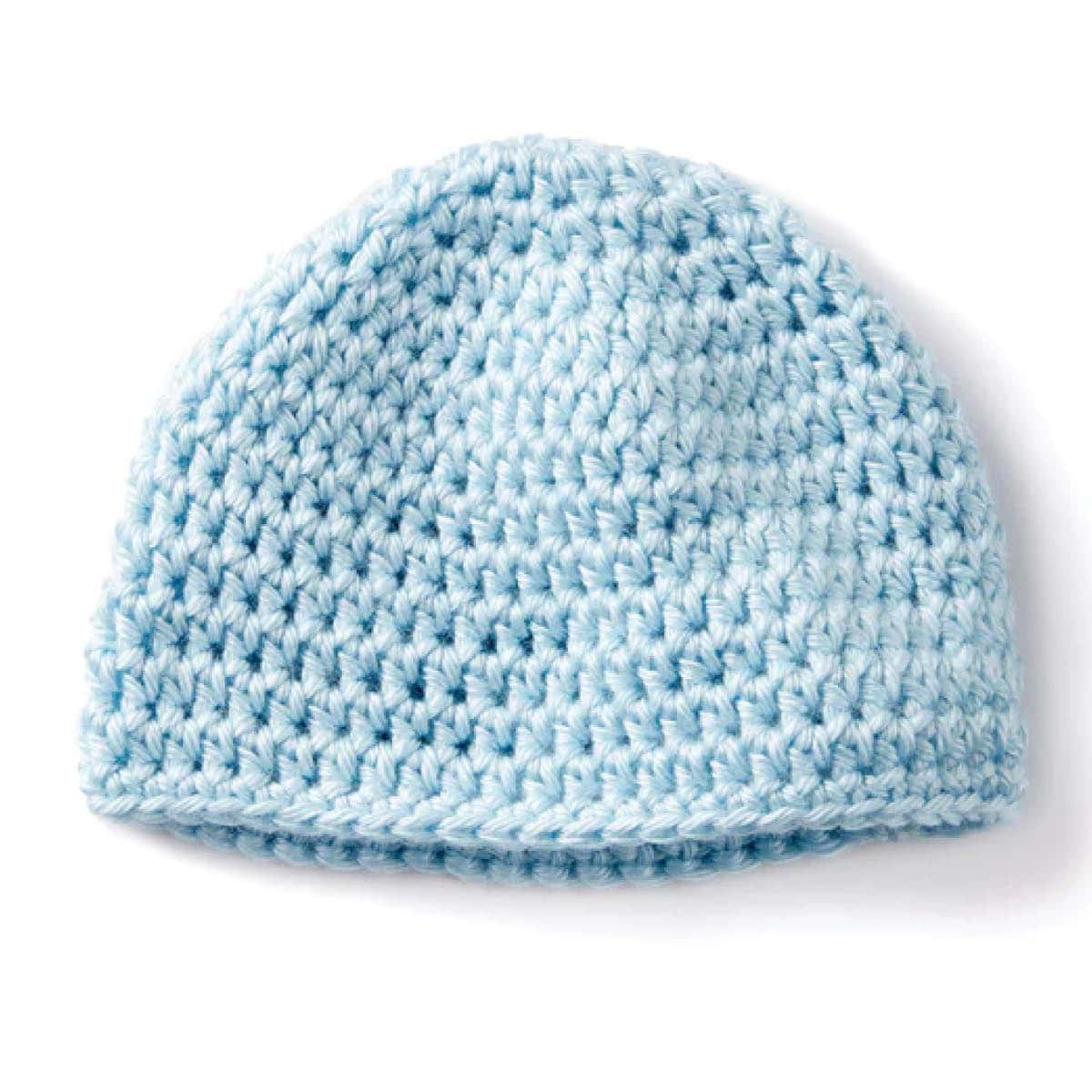 Crochet Teeny Weeny Baby Cap Pattern
