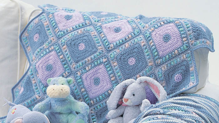 Crochet Harlequin Blanket