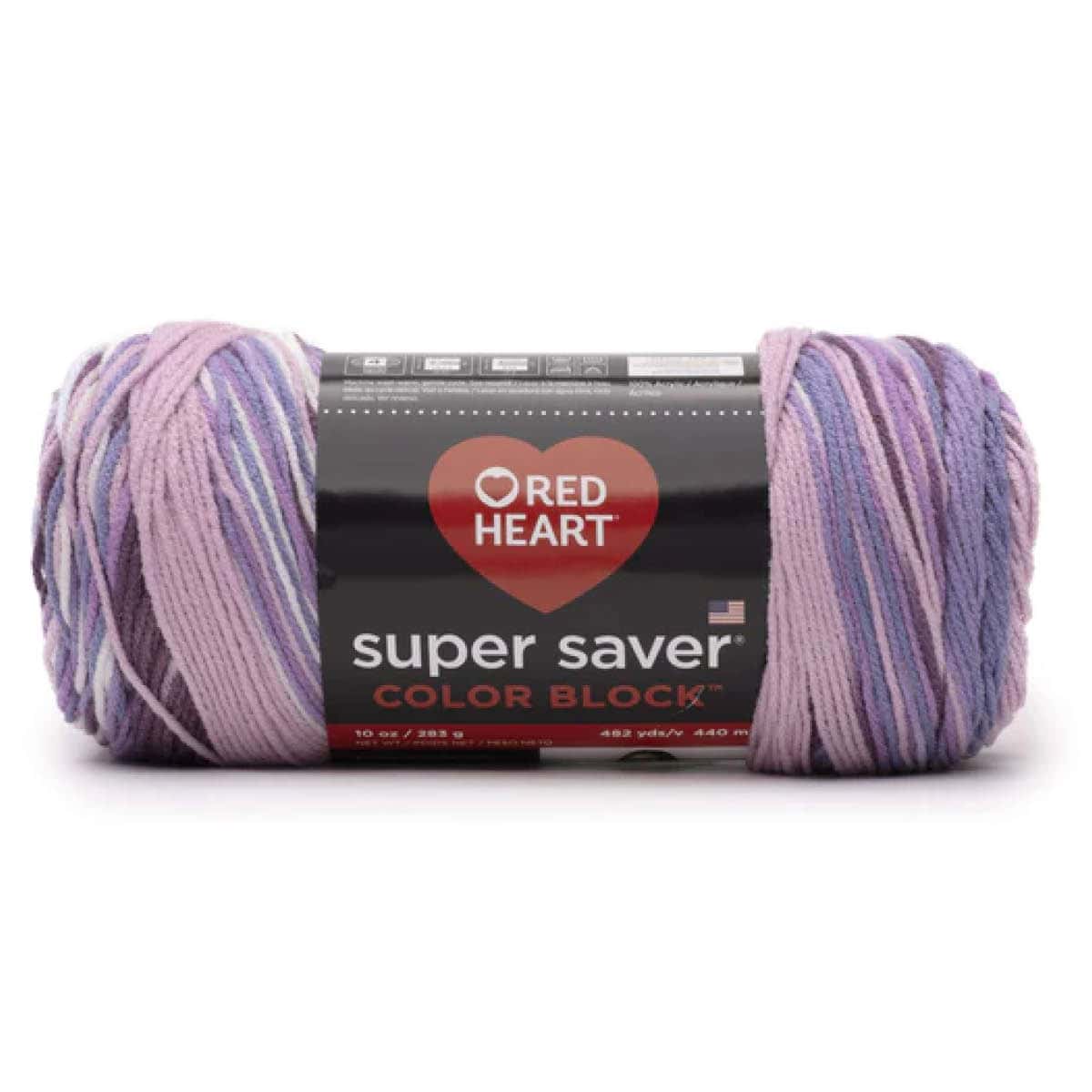 Red Heart Super Saver Colorblock Yarn Product