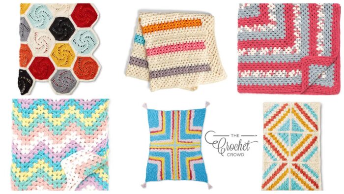 6 Crochet Bold Blanket Patterns