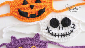 Crochet Face Masks for Halloween