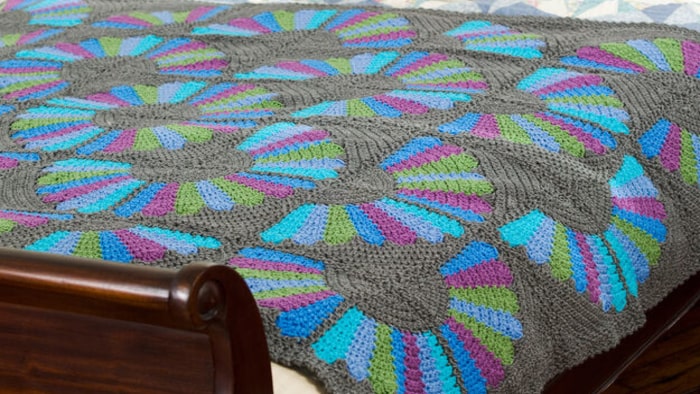 Crochet Fandango Throw Pattern