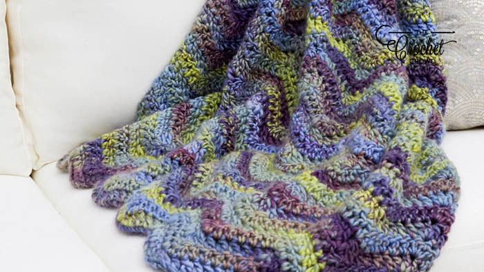 Crochet Make Waves Blanket