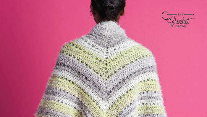 Crochet To The Point Shawl Pattern + Tutorial