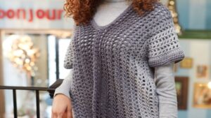 Crochet Two Rectangle Sweater