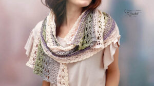 Crochet Delicate Shells Shawl