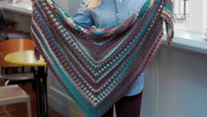 Crochet Kaleidoscope Shawl