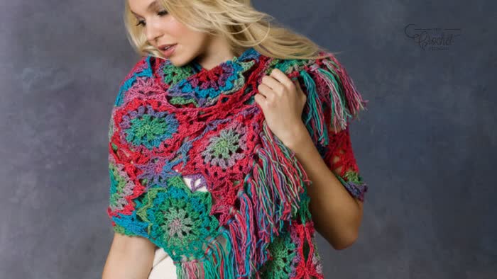 Crochet Lorelei Shawl