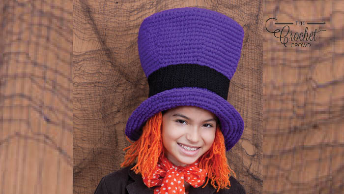 Crochet Mad Willy Top Hat Pattern + Tutorial