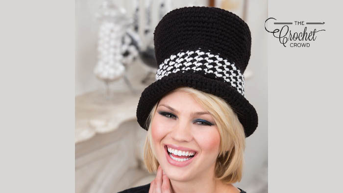 Crochet Sophisticated Top Hat