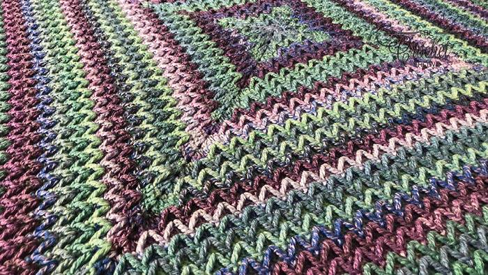 Good Vibrations Afghan by Jeanne Steinhilber
