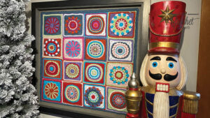 Mikey's Crochet Wall Hanging Picture