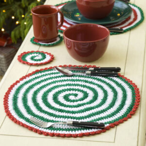 Crochet Pinwheel Placemat