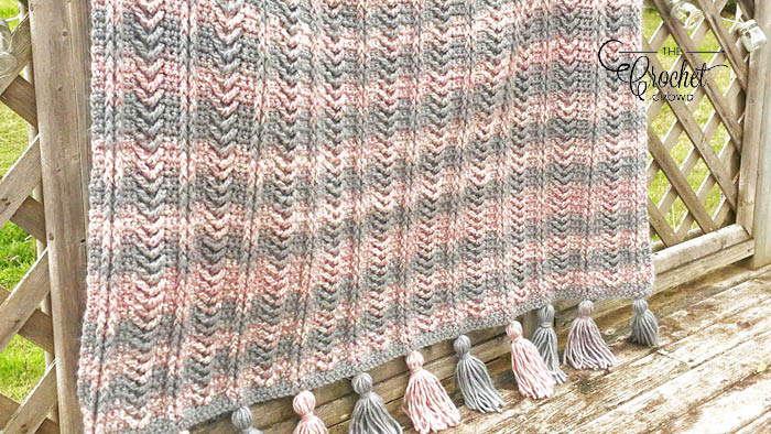 Crochet Rustic Textures Swirl Cakes Version