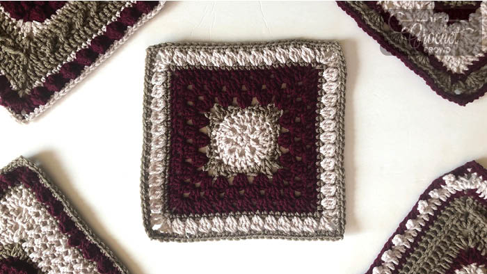 Crochet Sunday Square Motif