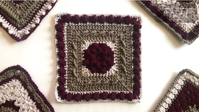 Crochet Saturday Square Motif