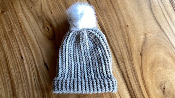 1st finished hat : r/LoomKnitting