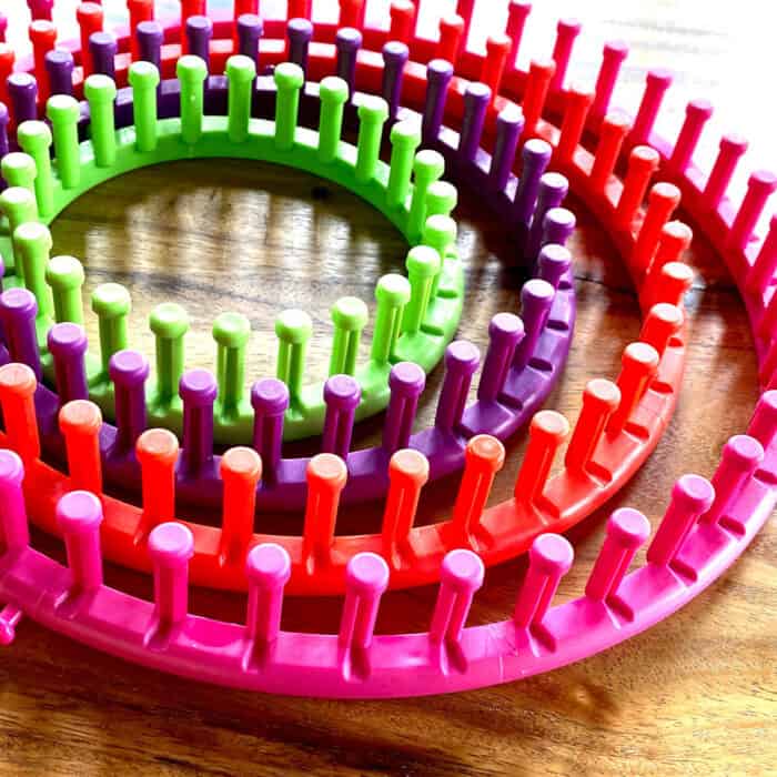 Loom Knitting Ring Sizes