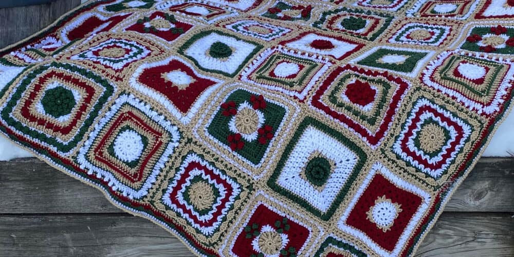 Crochet 7-Day Stitch Sampler Blanket Pattern Ideas