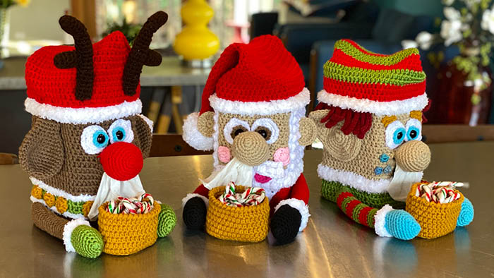 Christmas Tissue Box Crochet Along + Tutorials