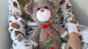 Crochet Gingerbread Bear