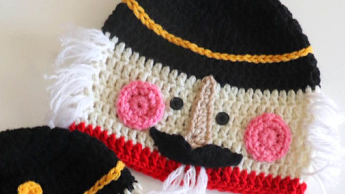 Crochet Nutcracker Hat Pattern - All Sizes + Tutorial | The Crochet Crowd