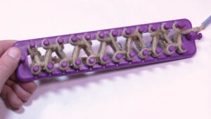 Loom Knit Rib or Box Stitch