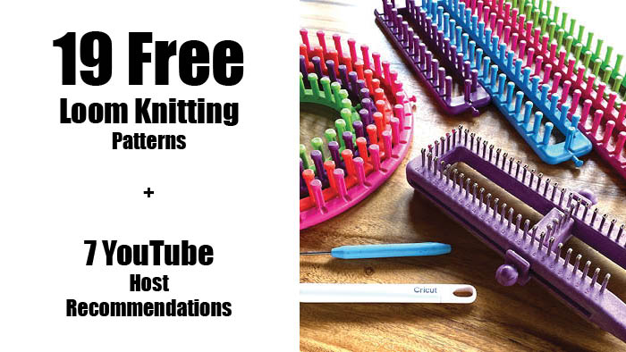 20 Loom Knitting that are Easy for Beginners - Ideal Me  Loom knitting  projects, Loom knitting patterns, Loom craft