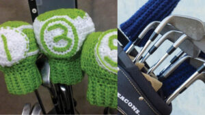 Bob Wilson Crochet Golf Club Covers