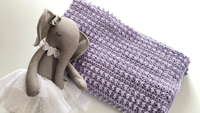 Crochet Baby of Mine Hooded Blanket Pattern