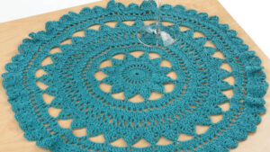 Crochet Mediterranean Surf Doily