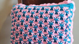 Crochet Polish Star Pillow
