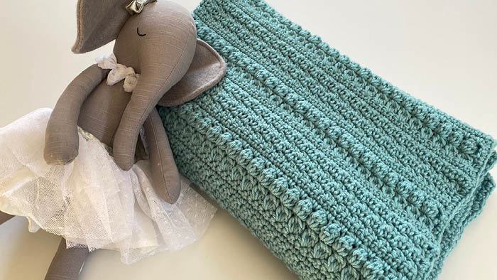 Crochet XYZ Hooded Baby Blanket