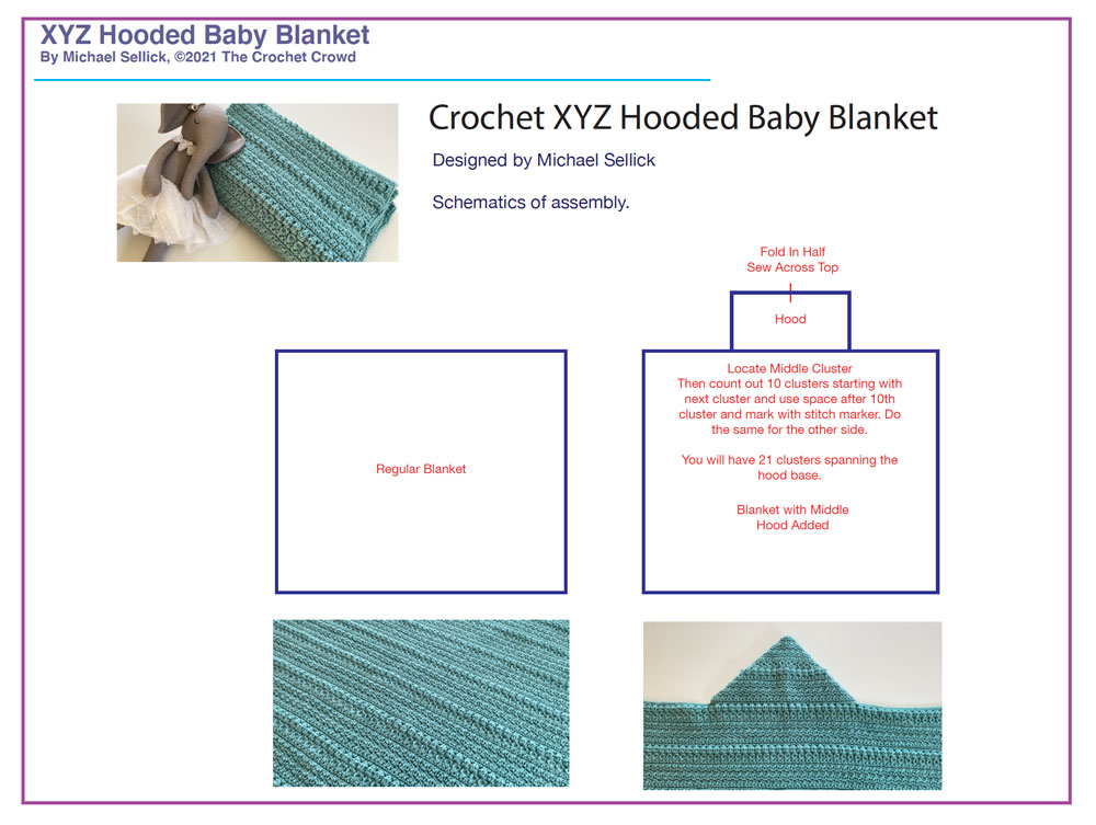 Crochet XYZ Schematic Lay Out