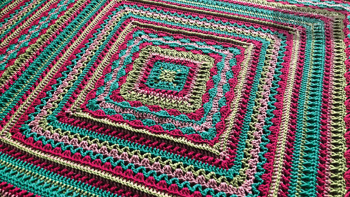 Crochet Healing Stitches XL Afghan