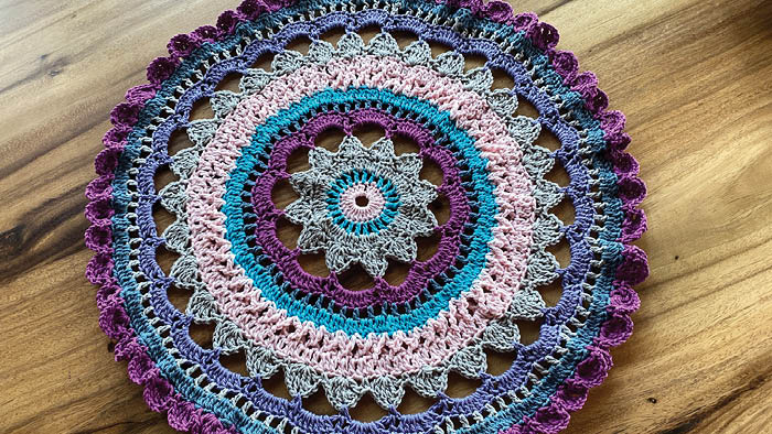 Mediterranean Surf Doily