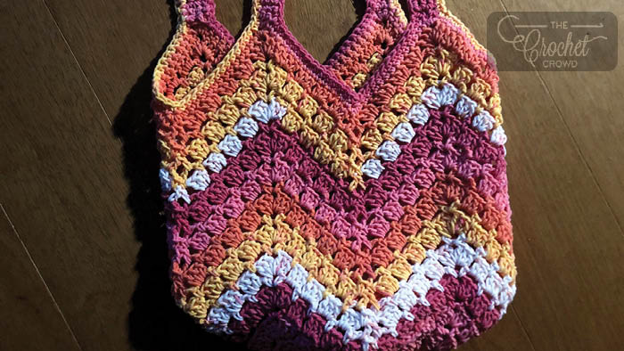 Crochet Modern Granny Boho Bag