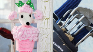 Poodle Golf Club Covers