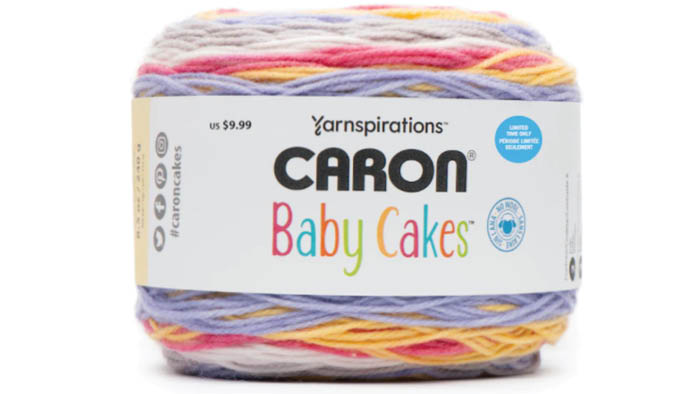 Caron Baby Cakes in Rosey Red