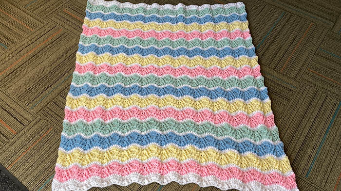 Butterfly kisses baby blanket sale