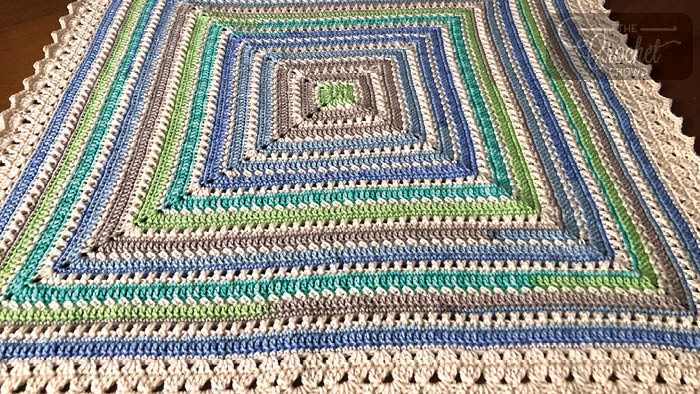 Goodnight Kisses Baby Blanket by Jeanne Steinhilber