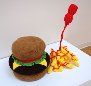 Burger and Chips by Olivia Laws