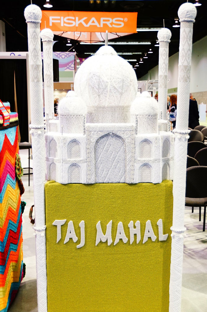 Taj Mahal Yarn Art - Nathan Vincent