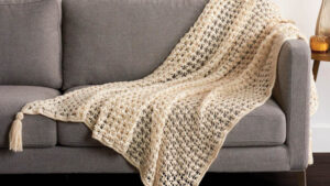Solomon's Knot C2C Crochet Blanket