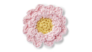 Crochet Cherry Blossom Applique