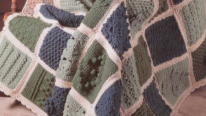 Crochet Patons Sampler Blanket