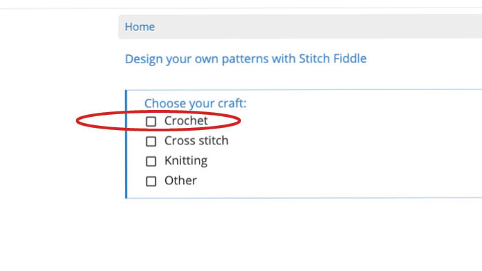 Stitch Fiddle Select Crochet