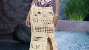 Crochet Caribbean Skirt